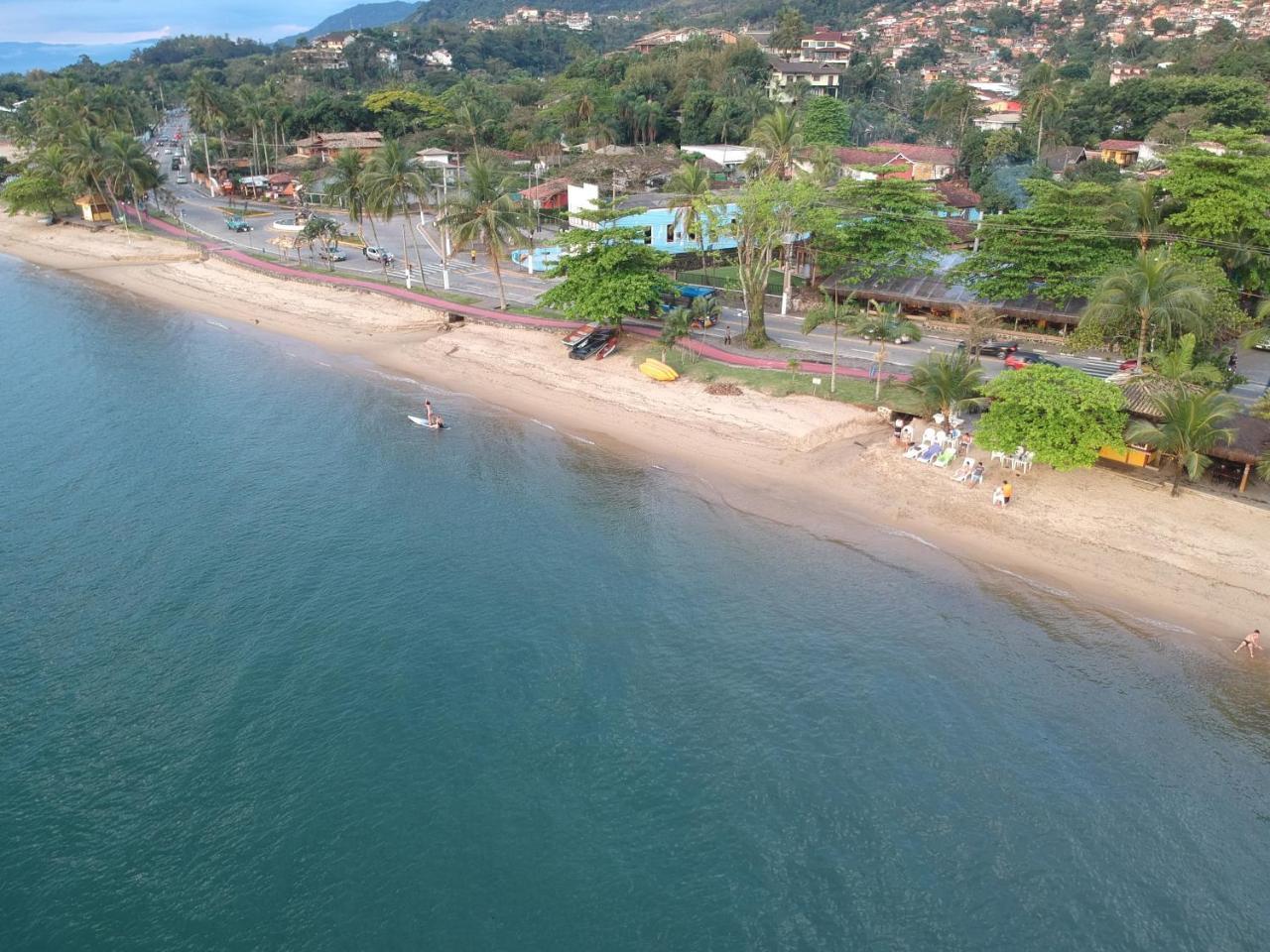 Apartamento Quartos próximo ao centro de Ilhabela Exterior foto